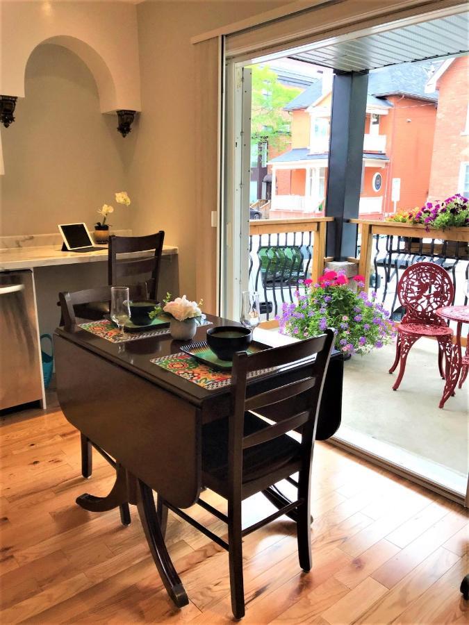 Ottawa Downtown Executive Apartment Retreat With Private Balcony Near Bank Street - Sleep Max 2 المظهر الخارجي الصورة